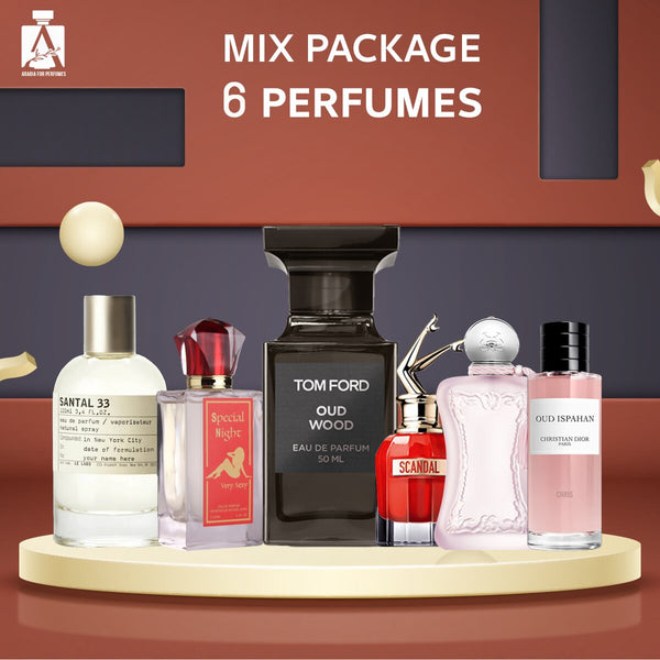 Mix Package – 6 Perfumes Offer